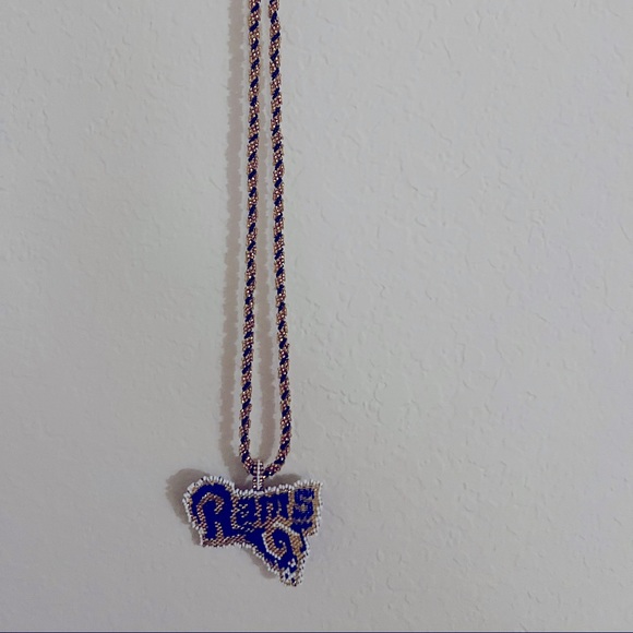 Beaded Rams Necklace - Picture 2 of 3